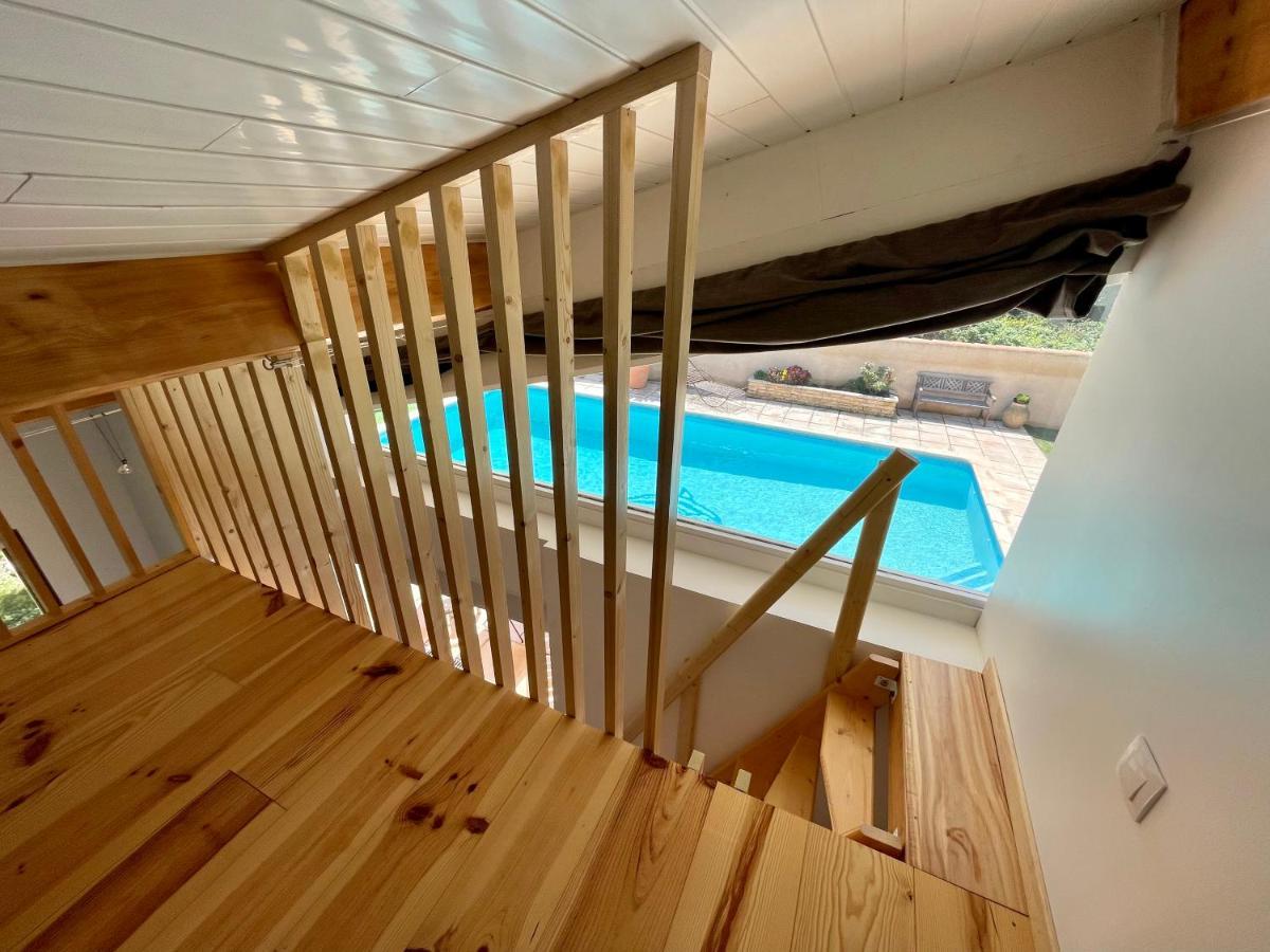 Annexe Des Pins - Studio Gite Avec Piscine & Climatisation Villeneuve-lès-Béziers Εξωτερικό φωτογραφία