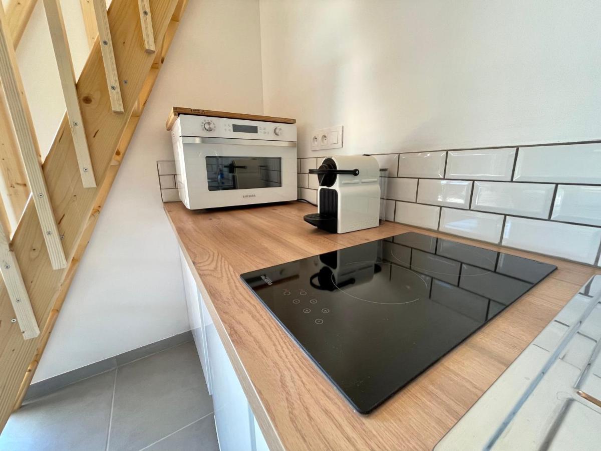 Annexe Des Pins - Studio Gite Avec Piscine & Climatisation Villeneuve-lès-Béziers Εξωτερικό φωτογραφία