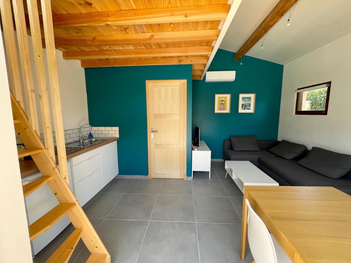 Annexe Des Pins - Studio Gite Avec Piscine & Climatisation Villeneuve-lès-Béziers Εξωτερικό φωτογραφία